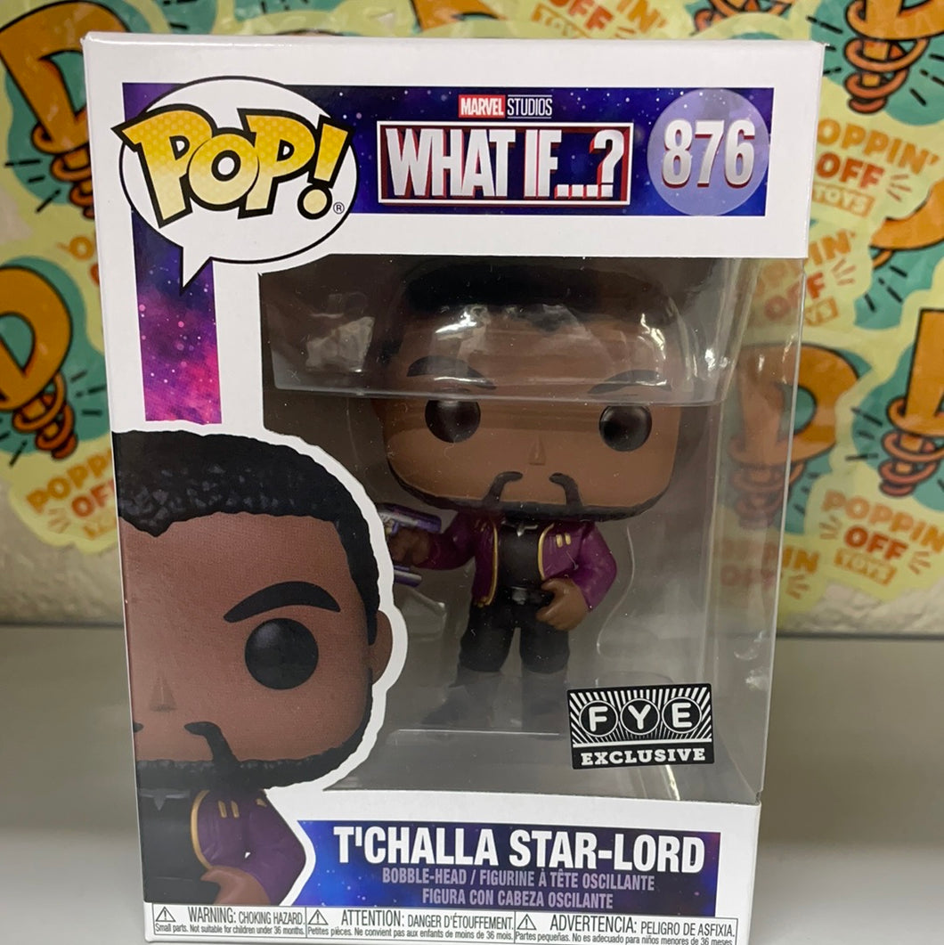 Pop! Marvel: What If - T’Challa Star-Lord (FYE)