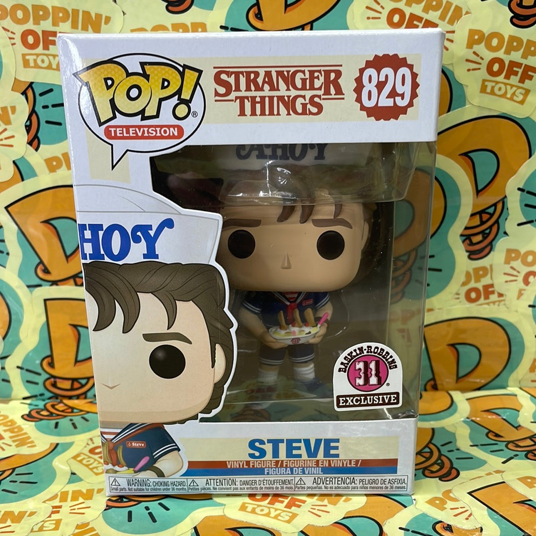 Pop! Television: Stranger Things -Steve (Baskin Robins Exclusive) 829